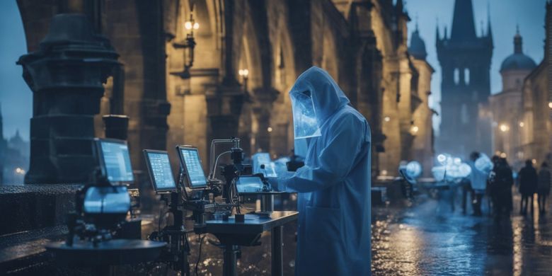 Neuronovou síť Stable Diffusion si každý uživatel může zdarma stáhnout a dotrénovat na vlastních datech, a tedy naučit generovat cokoli a kohokoli v jakémkoli kontextu. I dezinformace. Nicméně manipulace obrazu není nic nového, vymazávat lidi z fotografií nechával už přinejmenším Stalin, připomíná Jakub Sedláček. Ilustrační fotky k článku vytvořil právě pomocí Stable Diffusion.