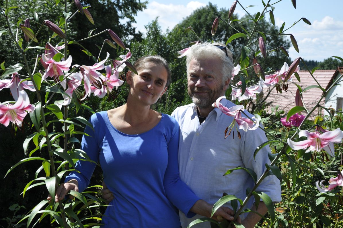Alena Matějka a&nbsp;Lars Widenfalk v&nbsp;Betlémě