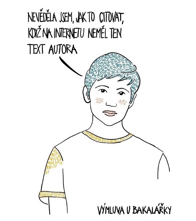 Autor: Marie König Dudziaková Ilustrace z příručky Jak se vyhnout plagiátorství.