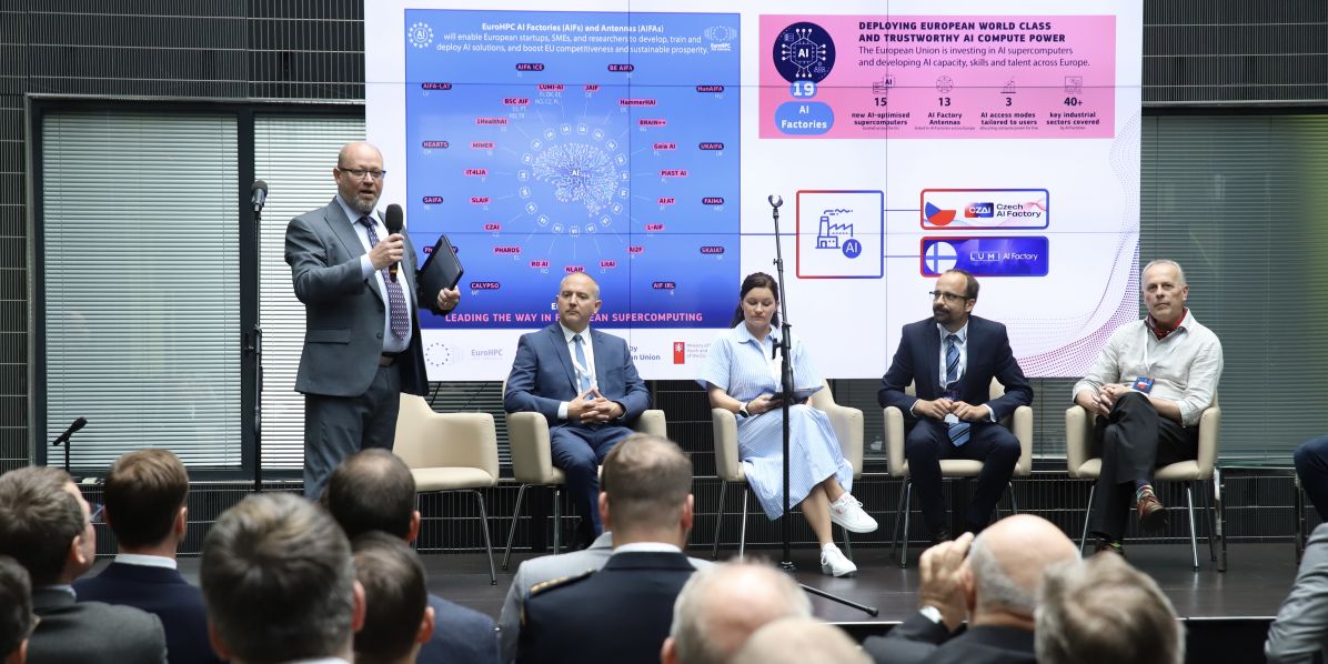 Foto: VŠB-TUO Vzniká český uzel evropské sítě AI Factories budované v rámci celoevropského společného podniku EuroHPC JU.
