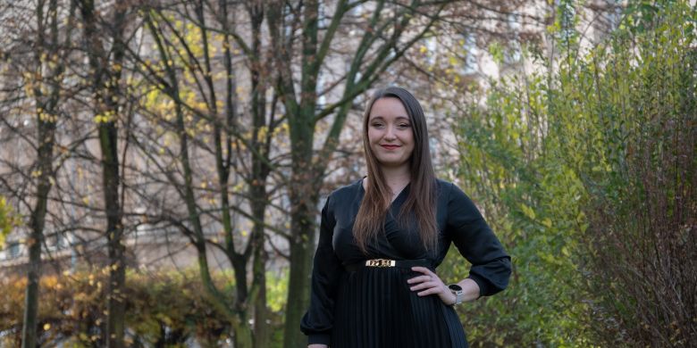 Předsedkyně Studentské komory Rady vysokých škol Tereza Marková. 