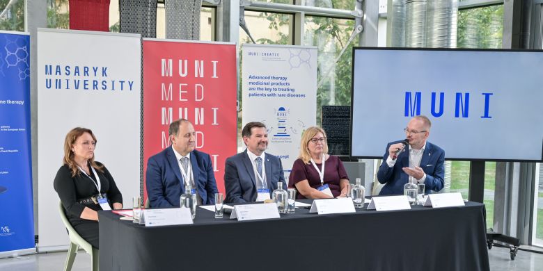 Masarykova univerzita představila unikátní mezinárodní projekt lékařské fakulty CREATIC. Foto: Masarykova univerzita/Mariya Ostrenko.