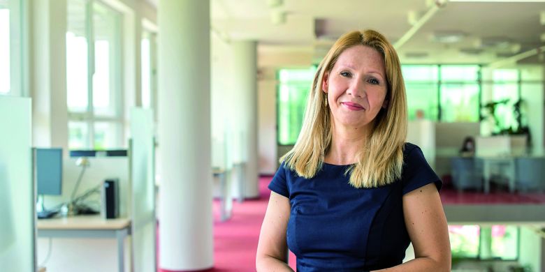 Helena Vorlová z Akademické knihovny Jihočeské univerzity. 