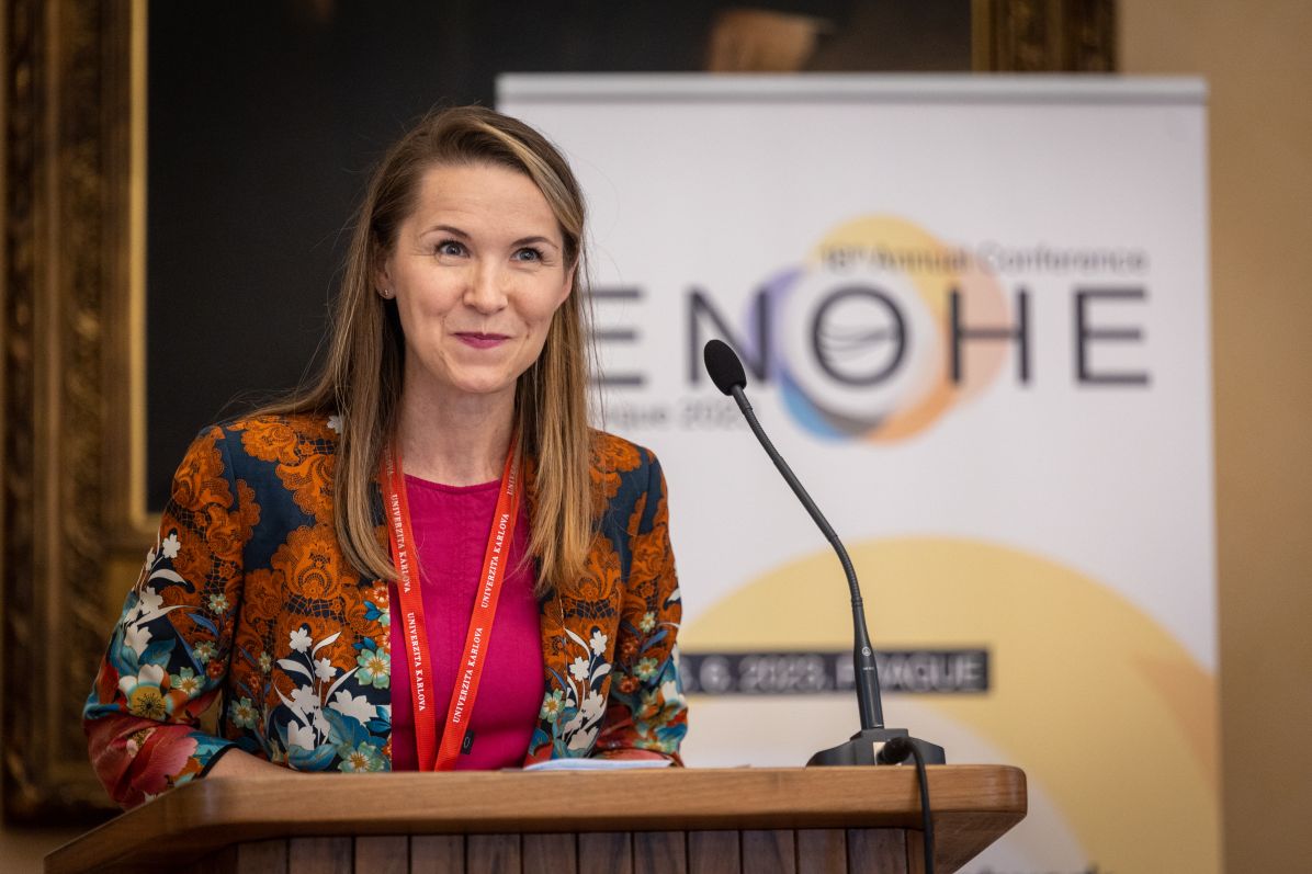 Foto: Hynek Glos Michaela Antonín Malaníková, hlavní organizátorka tréninkové části pražské konference.