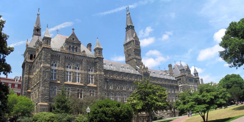 Sídlo Georgetownské univerzity ve Washingtonu, D.C.