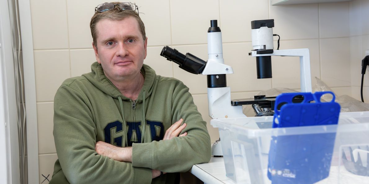 Profesor Vjačeslav Jurčenko z Ostravské univerzity