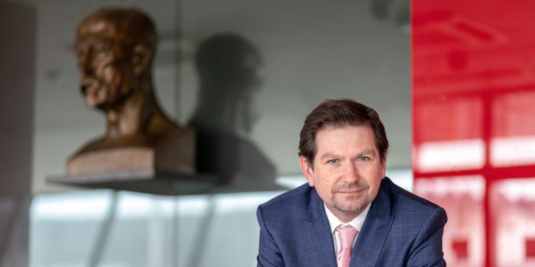 Nový předseda České konference rektorů Martin Bareš.
