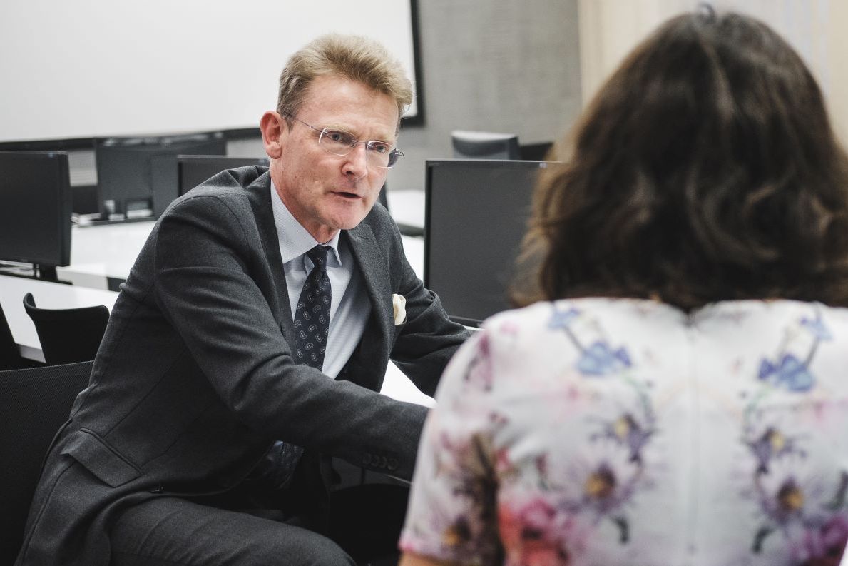 Photograph: Martin Indruch There is no need to be afraid of transition period after Brexit. Czechs could gain more than they lose, Nick Archer said in Brno.