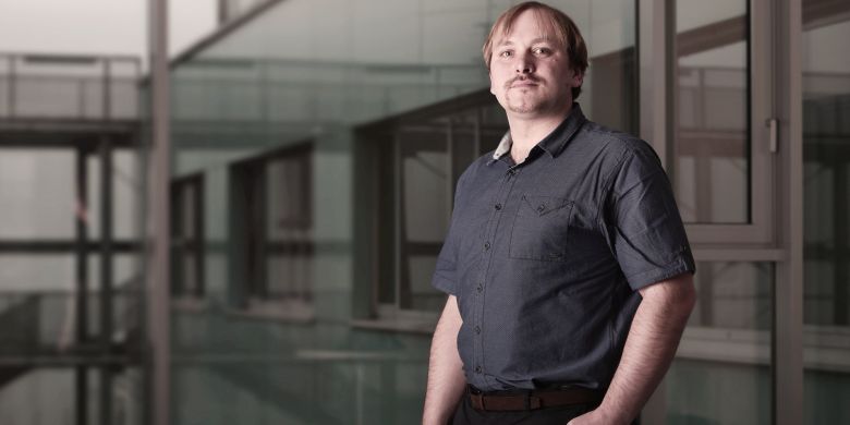 Jan Plucar z Fakulty elektrotechniky a informatiky VŠB-TUO. 