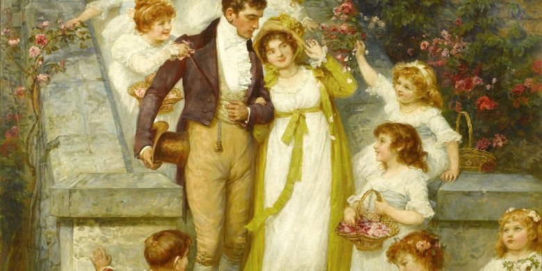 Ilustrační foto: Frederick Morgan – Off for the Honeymoon (Zdroj: Wikimedia Commons, public domain)