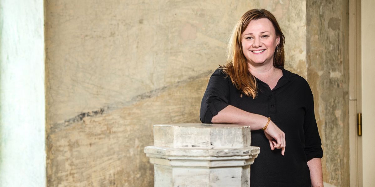 Petra Koudelková z Fakulty sociálních věd UK, která se zabývá tématem komunikace udržitelnosti, dobré i špatné praxe. Foto: Vladimír Šigut