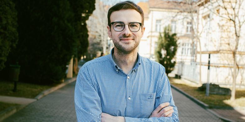 Petr Liška, držitel Ceny rektora MU pro vynikající pedagogy.
