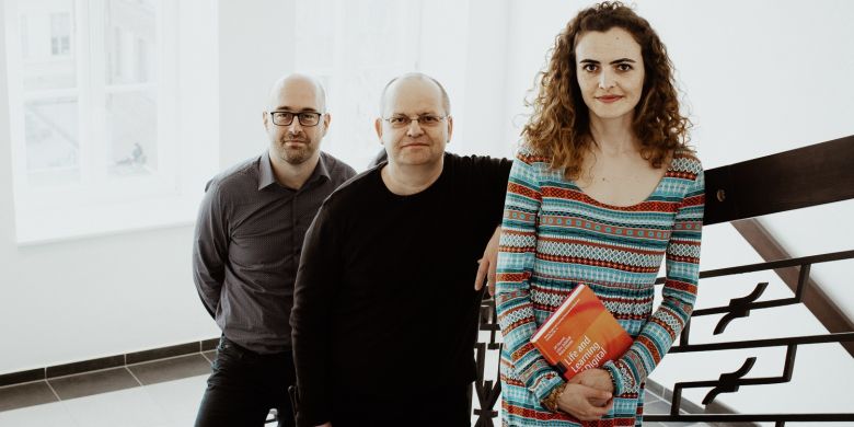 Autoři výzkumu o digitální mládeži Libor Juhaňák, Jiří Zounek a Klára Záleská.