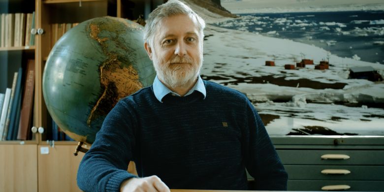Vedoucí Českého antarktického výzkumného programu Daniel Nývlt.