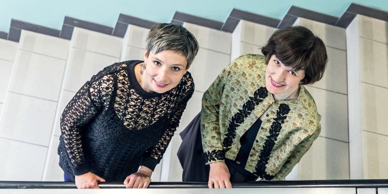 Socioložky Kateřina Lišková a Lucie Jarkovská.