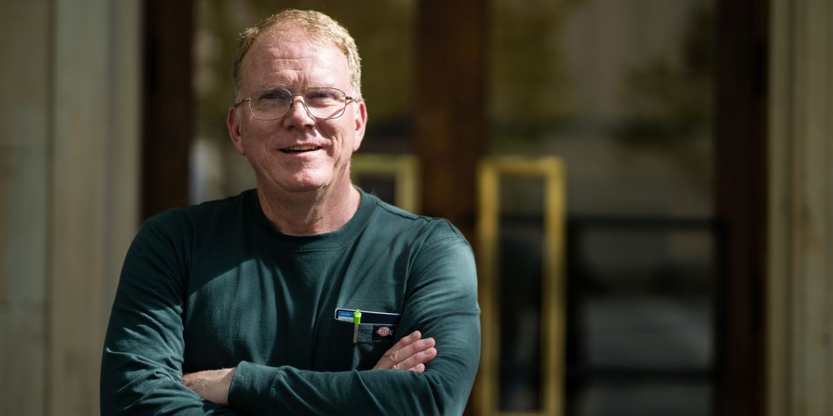 Jeffrey Beall at the MUNIFESTO conference in Brno, Czech Republic, in 2019.