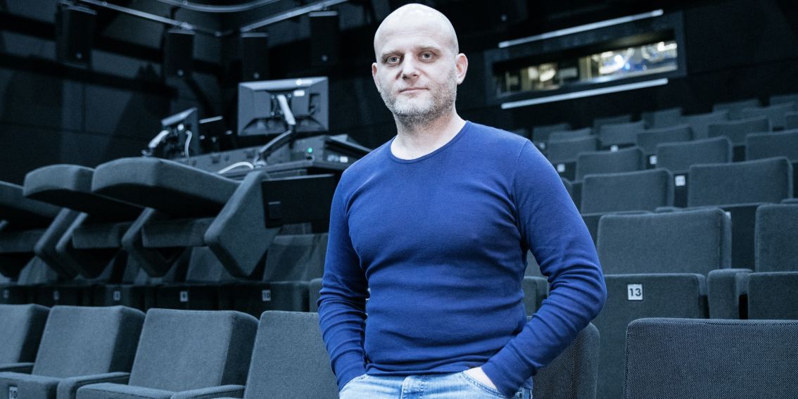 Dnes již bývalý ředitel studia FAMU Ondřej Šejnoha