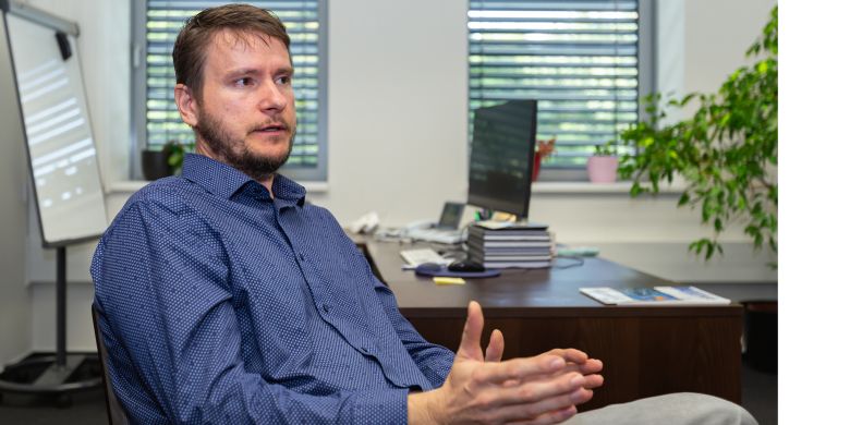 Ředitel národního superpočítačového centra, profesor Tomáš Kozubek.