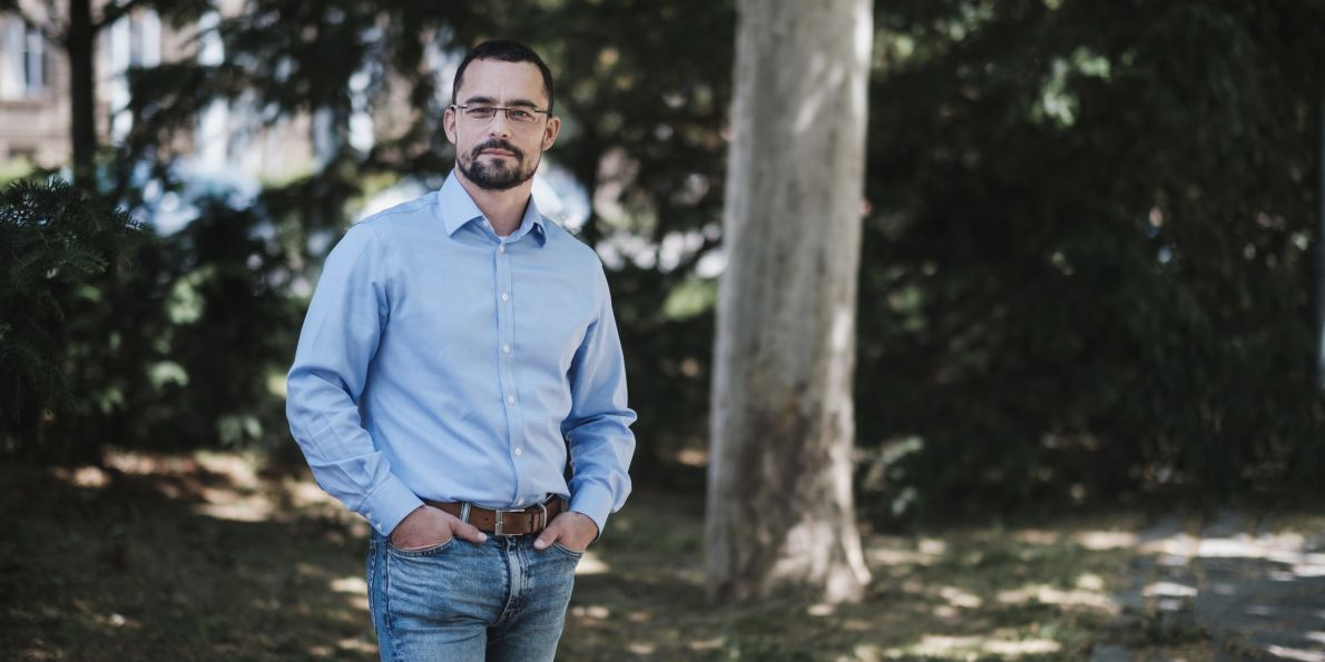 Na snímku je jeden z autorů výzkumu Martin Vaculík z FSS MU.