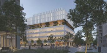 Odborná porota vybrala na první místo návrh od sdružení ra15 a mackovič architecture.