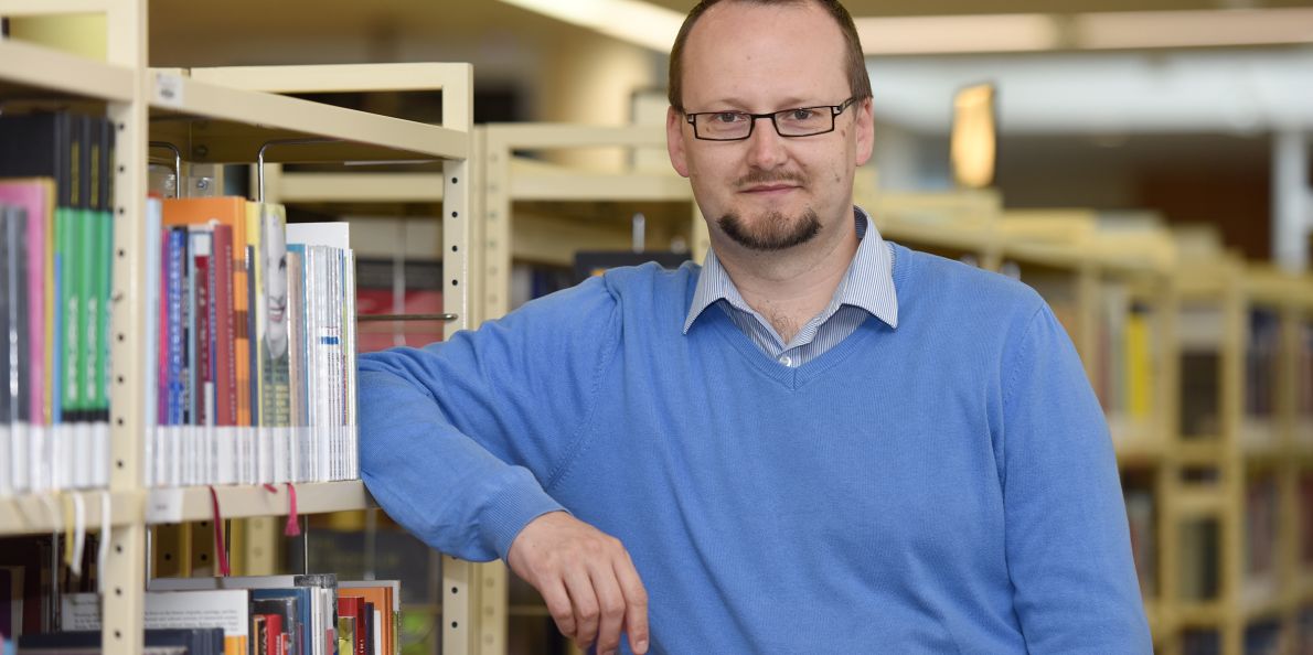 Jan Stejskal z Univerzity Pardubice, autor projektu měření efektivnosti knihoven.
