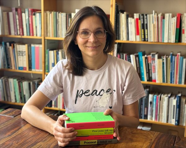Monika Horáková, zástupkyně vedoucí knihovny Pedagogické fakulty Karlovy Univerzity.
