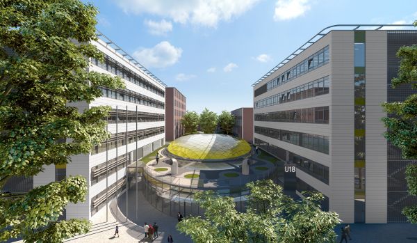 Nová výuková galerie fakulty multimediálních komunikací vznikne ve vzdělávacím komplexu, který UTB staví podle návrhu architektky Evy Jiřičné.