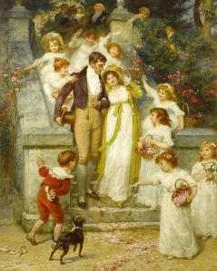 Ilustrační foto: Frederick Morgan – Off for the Honeymoon (Zdroj: Wikimedia Commons, public domain)