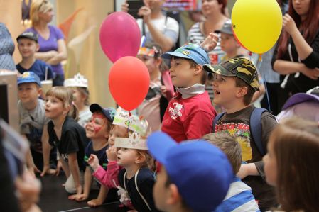 Foto: Archiv UTB Dětské publikum filmového festivalu ve Zlíně.