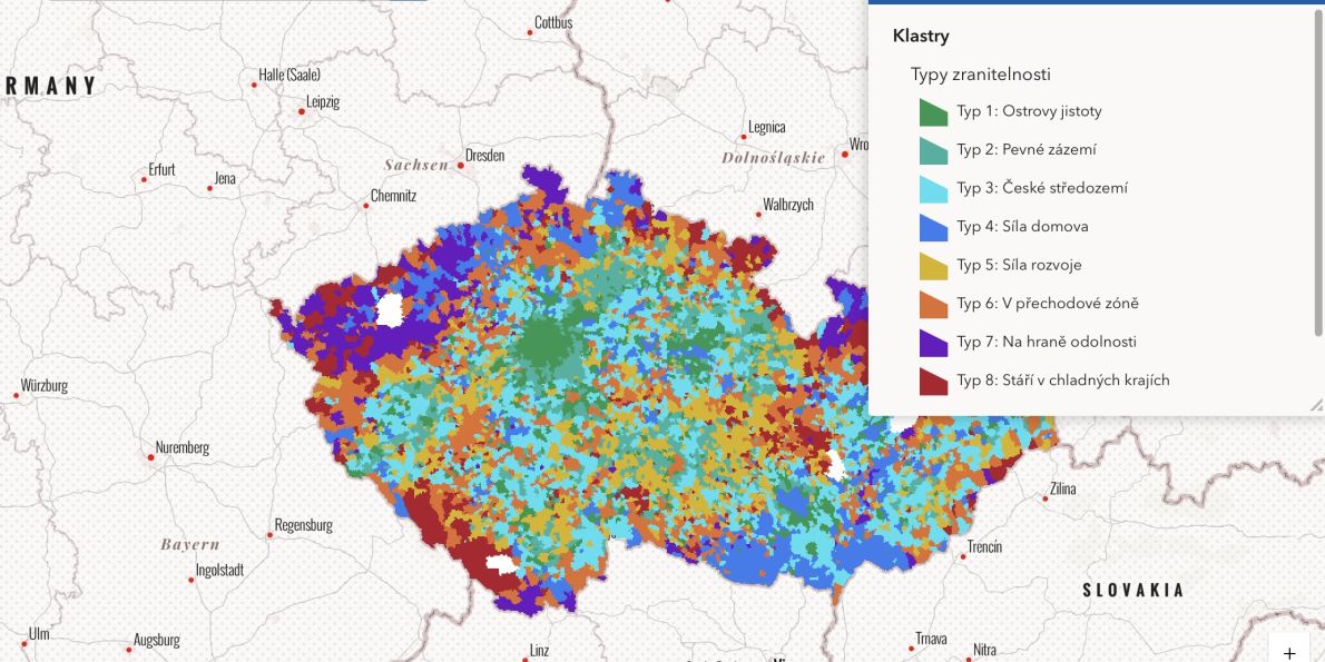 Interaktivní mapa energetické zranitelnosti vychází z rozsáhlé analýzy dat více než 6 250 obcí v Česku a propojuje sociální, ekonomické, technické i klimatické faktory.