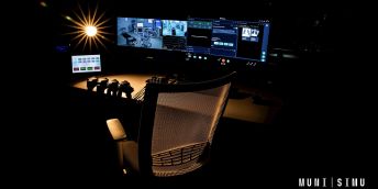 Velín simulačního centra.